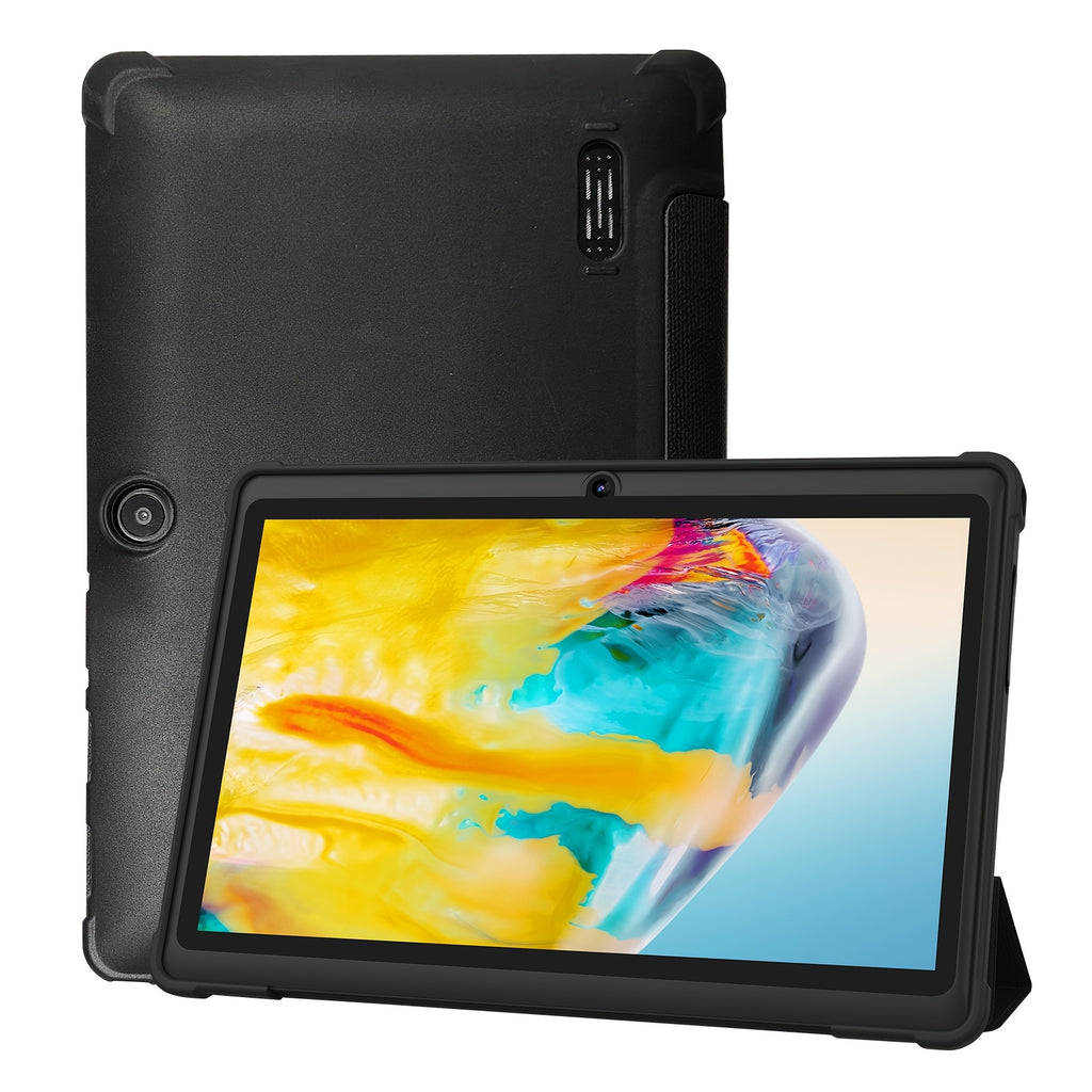 [Android 13 Tablet] PRITOM 7-Inch Android 13 Tablet, 4GB RAM (2GB + 2GB Expandable), 32GB ROM, With Detachable Protective Case, Featuring A Quad-Core Processor, HD IPS Display, Dual Cameras, And Wi-Fi; Includes Protective Case; 2026 New Model