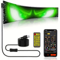 4th Of July Decor: Smart Lighting-Devil Eyes LED Light, 23.42''x4.72'' Scrolling Bright Advertising, Programmable LED Sign, Flexible Digital Matrix Display, [High Refresh Rate Screen], Perfect Wedding Decorations, And More