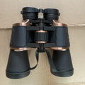 10X50 HD Afterwave Professional Binoculars - Compact Long-Range Outdoor Telescope with Prism & FMC Coating - Durable Rubber, Black, Ideal for Hiking, Camping, Bird Watching, Football Games