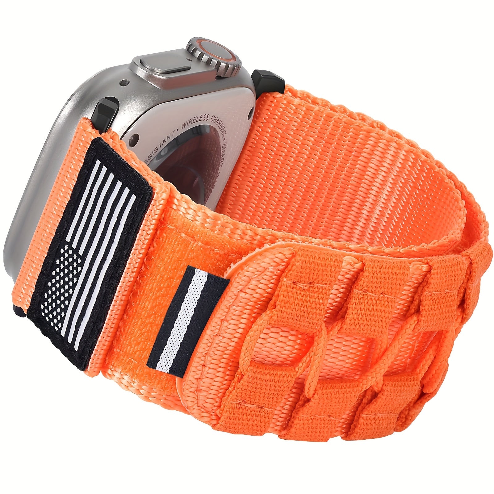 V-MORO Rugged Nylon Band Compatible with Apple Watch Ultra3/ 2/ 1 Band 49mm 46mm 45mm 44mm 42mm Men, Soft Woven Sport Loop Adjustable Strap for Apple Watch Series 11 SE3/ 2/ 1 10 9 8 7 SE 6 5 4 3 2 1, Not Compatible with Series 11/ 10 42mm