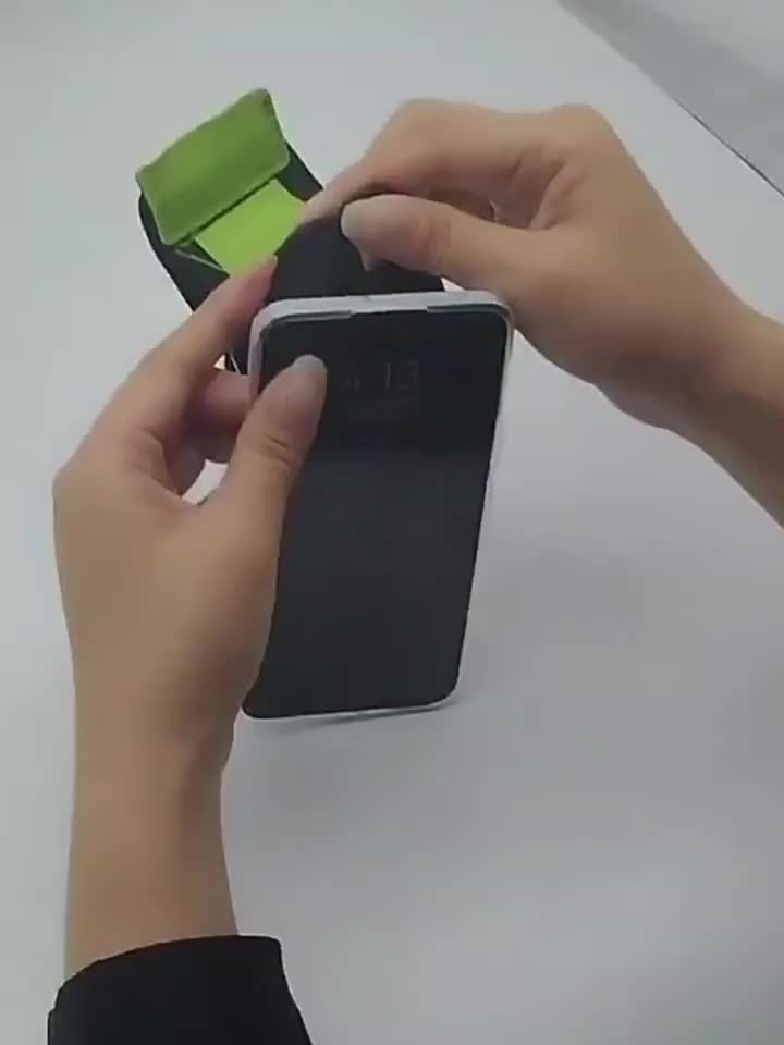 [360° Rotation Removable] Multifunctional Sports Phone Stand Designed As Running, Arm Strap And Wrist Strap With 360° Rotation And Removable For 4.5 To 7-Inch Phones