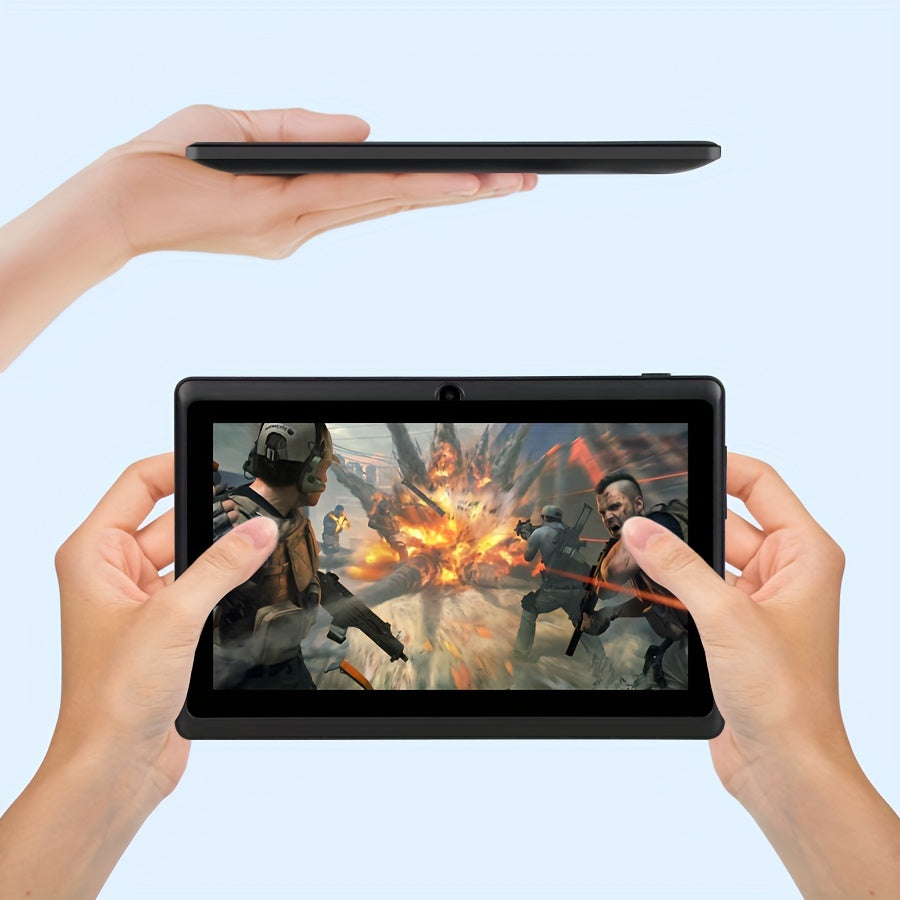 7 Inch Android 14 Tablet Latest Upgrade | 4GB RAM (2GB+2GB Expand) 32GB ROM | 3500mAh Battery, Quad-Core Processor, IPS HD Screen, Wi-Fi & Camera