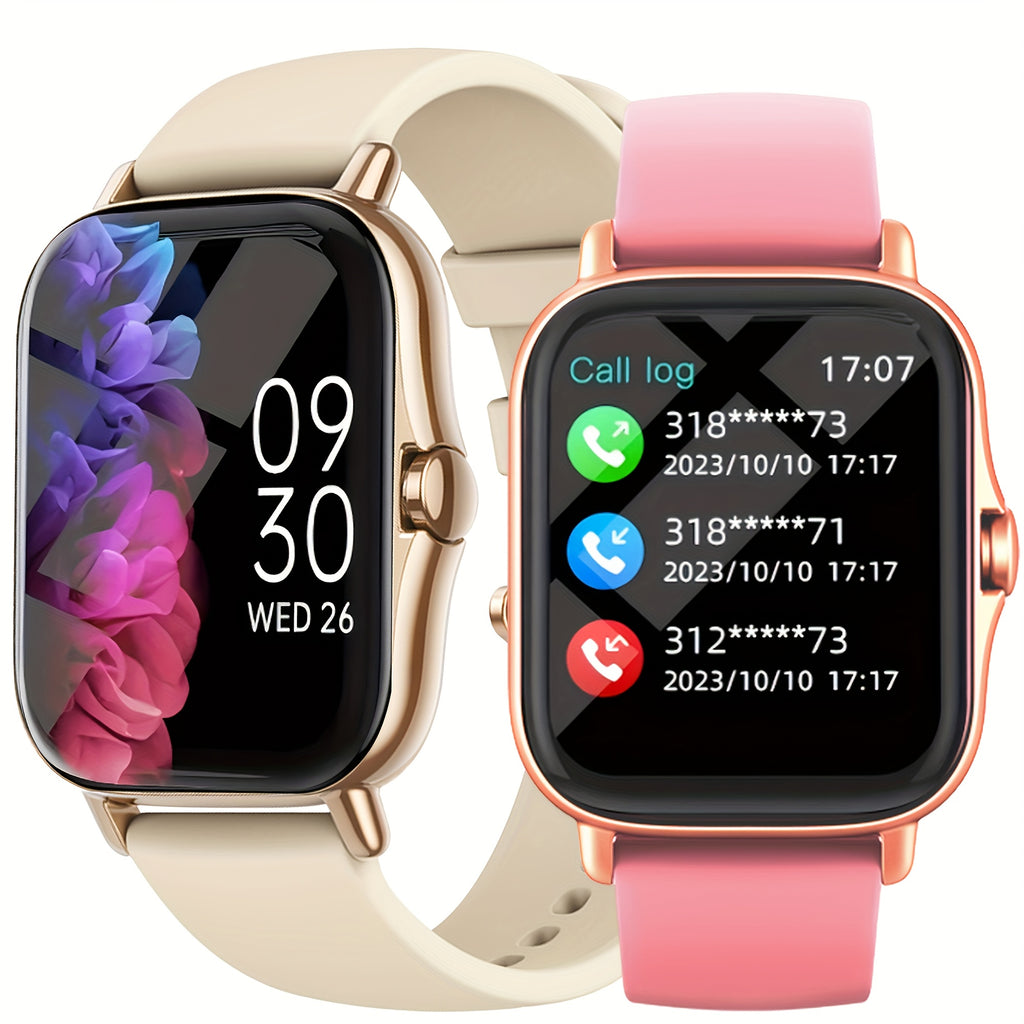 Brand New Large Screen Smart Watch, Compatible With IPhone/Android, HD Voice Call, Message Reminder, Multiple Sports Modes, Unisex, Suitable For Outdoor Sports, Daily Wear, Holiday Gifts, Valentine'S Day Gift