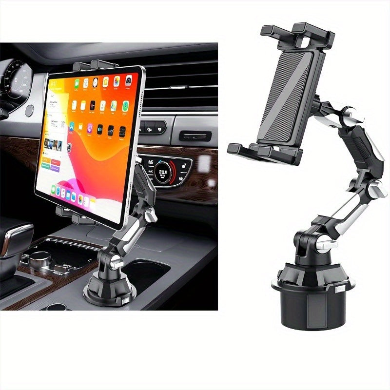 New Robotic Arm Tablet Stand, iPad Cup Holder Car Mount Heavy Duty 360° Rotation Adjustable Universal Tablet Stand Cradle Cup Phone Holder Car Compatible iPad Phone 4. 7 - 13 "equipment