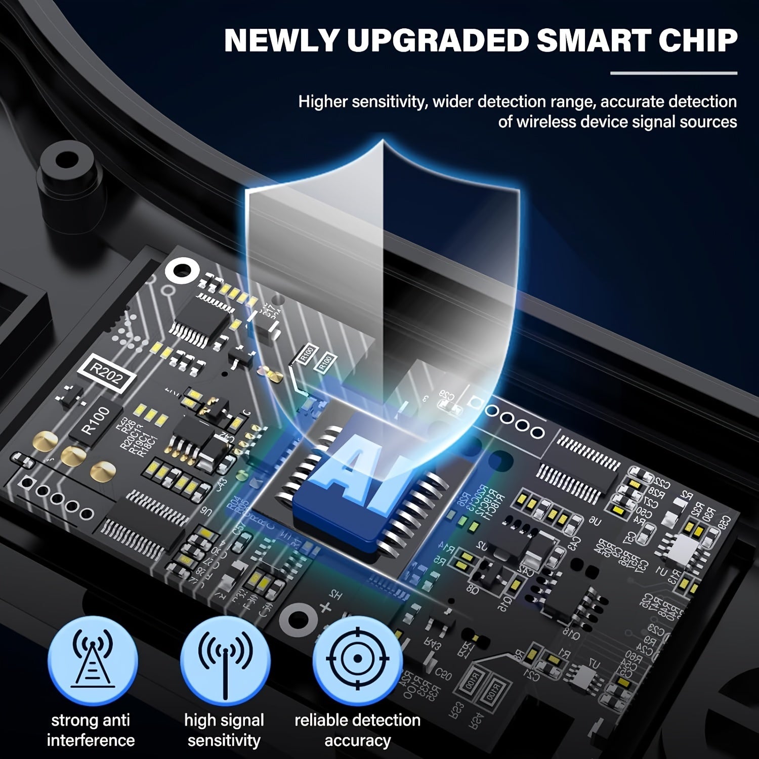 2026 Latest Hidden Camera Detectors With OLED Screen, Anti Spy Detector, Bug Camera Detectors, Car Hidden Detector, Infrared Detector, RF Detector, Anti Eavesdropping, Finder Device, Anti Tracking For Travel, Office, Hotel