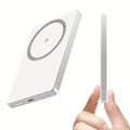 19.25W Charge, Magnetic Wireless Charge Mobile Power Supply, 5000mAh Mah Charging Bank