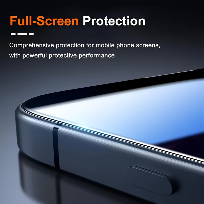 10pcs Full Coverage Privacy Protection Tempered Glass Screen Protector for iPhone 11/12/13/14/15/16/17 Pro Max | Privacy Shield Tempered Glass for iPhone 11/12/13/14/15/16 Plus/17 Air