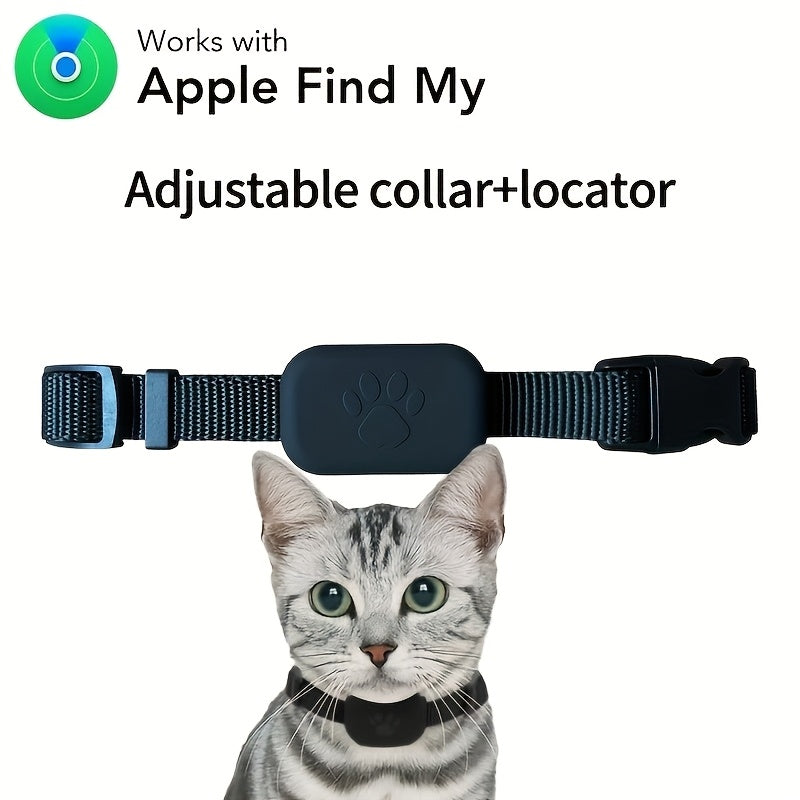 Cat Tracking Collar, Pet GPS Dual-system Tracking Collar, Anti-lost, Smart Positioning Tracking, Suitable for Cats And Dogs, Adjustable Collar And Tracker, Puppy Tracking Collar