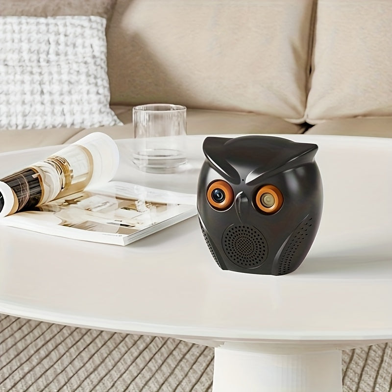 2pcs Owl-Shaped for Home Security Camera HD Surveillance, Smart Human Detection, USB Powered, Wireless Monitoring for Home & Small Stores, Alarm System, for Home Security Solution | Owl Design | Smart Surveillance