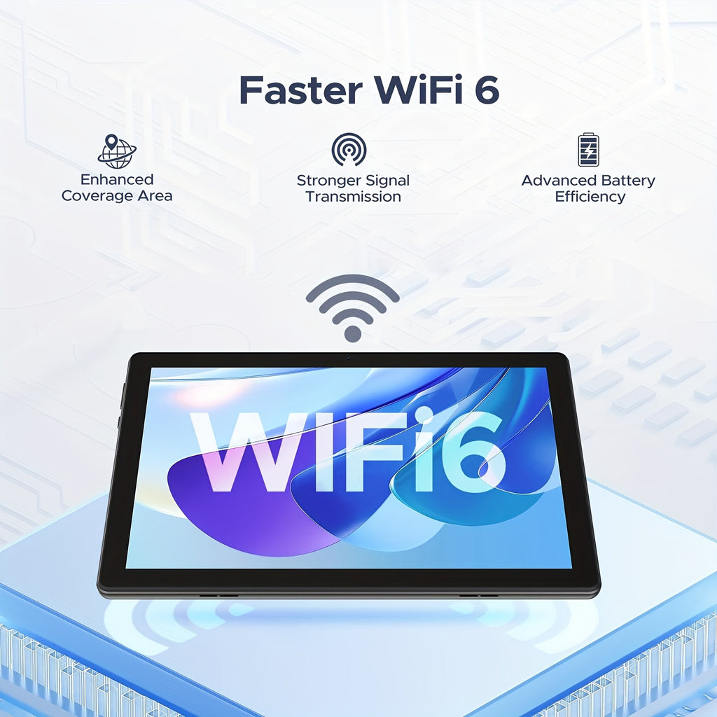 [2in 1 Tablet] Android 15 Tablet Latest Tablets, 10.1 Inch Tablet 8GB RAM 128GB ROM, 8000mAh Battery 2in 1 Tablet with Keyboard, Case, Stylus Without Electricity., Tablet PC, 5G Wifi, 5MP+16MP Dual Camera, 1280 * 800 FHD IPS Screen, Tablet, Pad