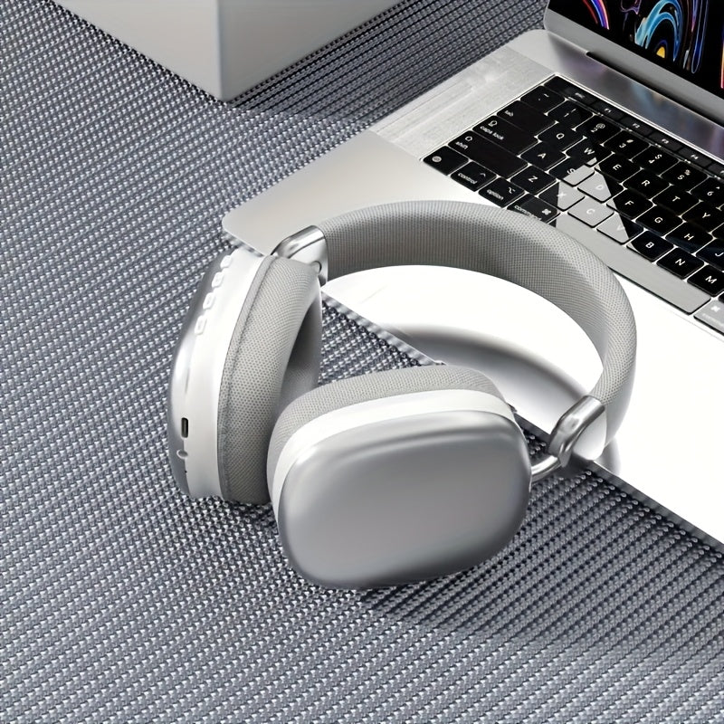 5.4 Wireless Earphones, Noise Reduction and High Sound Quality, Large Battery Life, Comfortable Rotatable Headset, Suitable for Sports, Gaming, and Walking, Suitable for iOS/Android/Computer Wireless Earphones, Long Battery Life, Noise Reduction