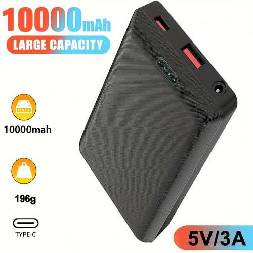 10000mAh Power Bank DC5V 3A Portable Charger External Battery Pack For Heating Vest Jacket Scarf Gloves Electric Heating Equipment