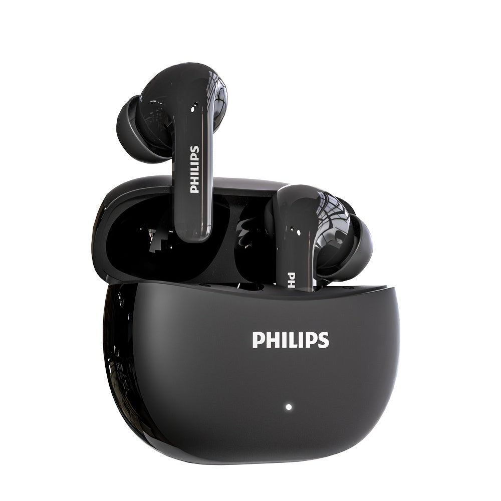 Philips TAT1320 Wireless Wireless Headset, Upgraded Wireless 5.4, 13MM Speakers, Ultra-long Battery Life, Type-C Fast Charging, Stereo In-ear Earphones, With Microphone, Compatible With Mobile Phones, Suitable For Games, Business, Sports, Camping