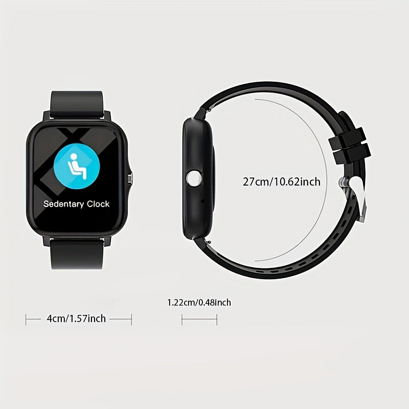 Brand New Large Screen Smart Watch, Compatible With IPhone/Android, HD Voice Call, Message Reminder, Multiple Sports Modes, Unisex, Suitable For Outdoor Sports, Daily Wear, Holiday Gifts, Valentine'S Day Gift