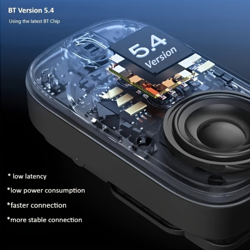 Upgraded Wearable Wireless Speaker with Magnetic Clip RV Stereo & Speakers - Portable, & Dustproof Mini Speaker with Mic for Calls, IPX5, 18-Hour Battery Life, Ideal for Workouts, Travel & Music - Available In Black, Perfect for Live Music, Home Party, Wo