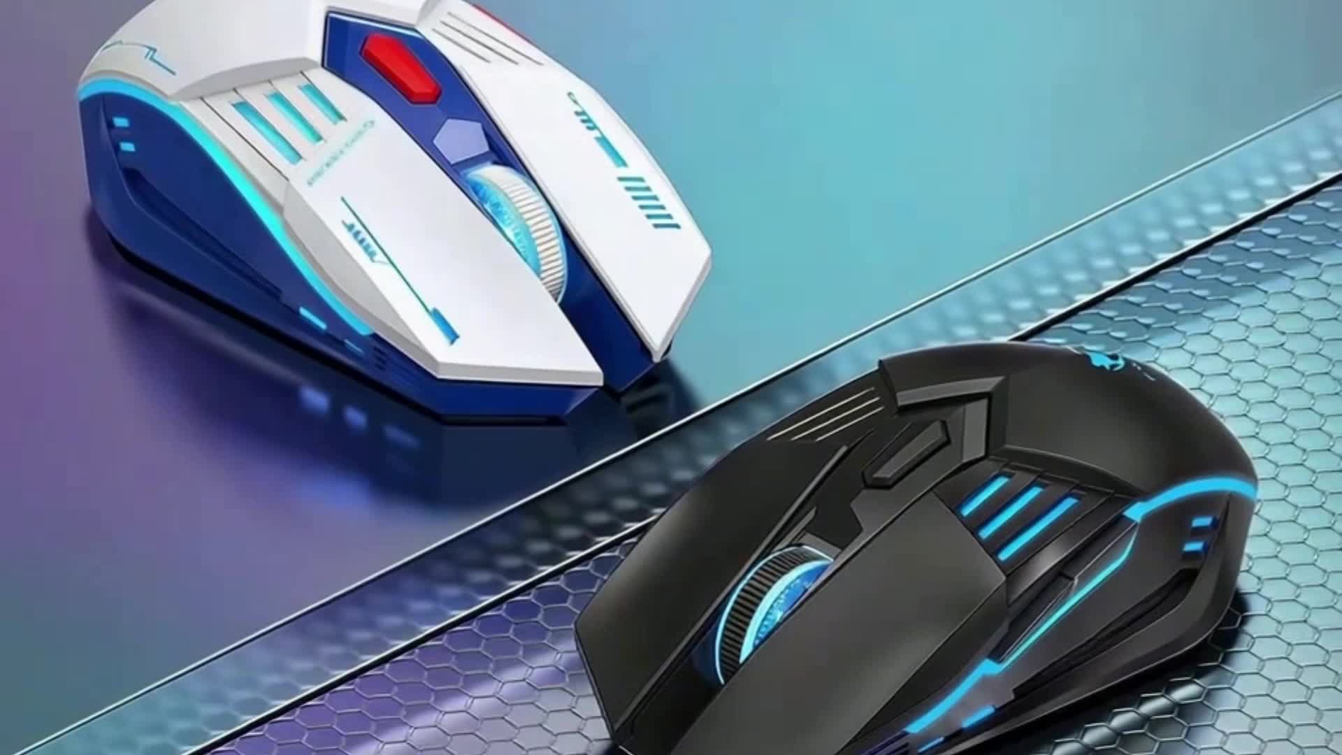 RGB Gaming Wired Mouse Pro-Grade- Ergonomic Design For Casual & Competitive Gamers, Turbo Click & Programmable Buttons, Multi-Mode Sensitivity Control, Dynamic RGB Lighting | Lightweight With Forward/Back Shortcuts - USB Plug & Play | Multiple Model