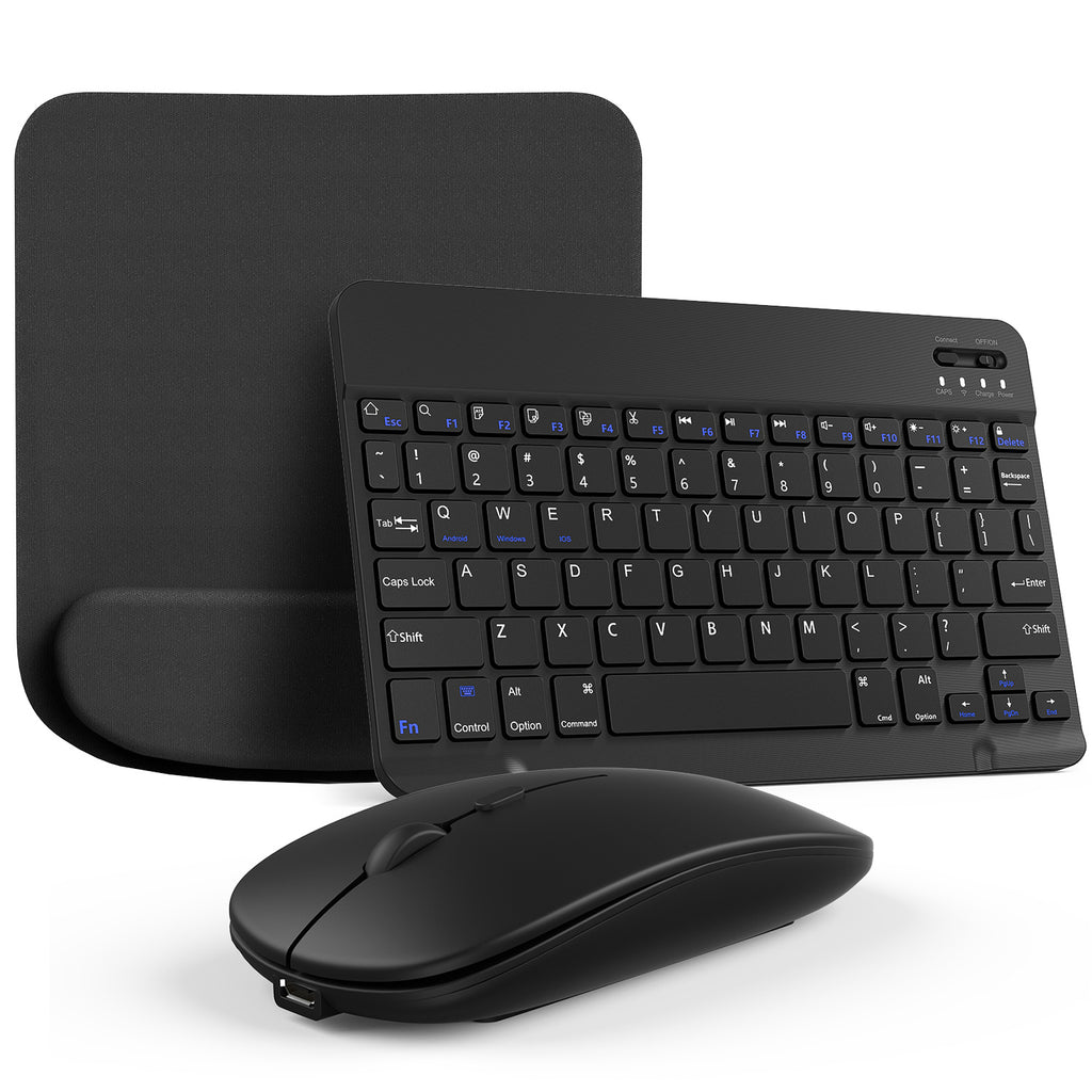 Get The Ultimate Gaming Experience with This Wireless Keyboard and Mouse Mouse Pad Combo /Wireless Keyboard and Mouse with Cleaning Cloth Combo