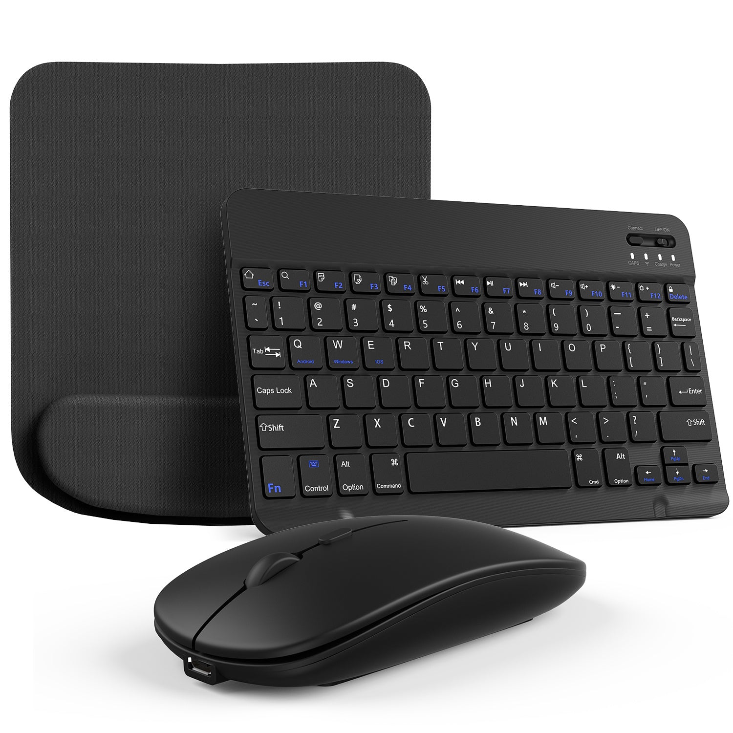 Get The Ultimate Gaming Experience with This Wireless Keyboard and Mouse Mouse Pad Combo /Wireless Keyboard and Mouse with Cleaning Cloth Combo