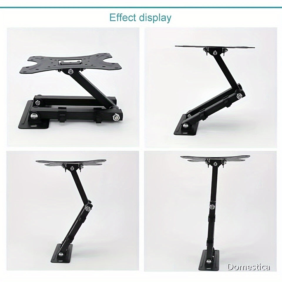 Full Motion TV Wall Mount Bracket Swivel Tilt for 22 32 36 37 40 42 46 49 50 55"