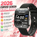 Smart Watches for Women, 1.85" Full Touch Curved Screen Smart Bracelet with Answer/Make Call, Message Reminder, Multiple Sports Modes, Camera Control/Music, Compatible with Android And Iphone, Fitness Watch for Men/Women - Friend Gift, Birthday Gift