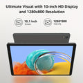 [Android 16/13, WiFi 6] 11-Inch Business Tablet, (4+4)GB RAM+128GB ROM, Gemini AI, (4+4)GB RAM+64GB ROM, Expandable to 1TB, Android 16/13, Dual Cameras, Long-Lasting 7000mAh Battery, WiFi 6, Perfect for Work And Study