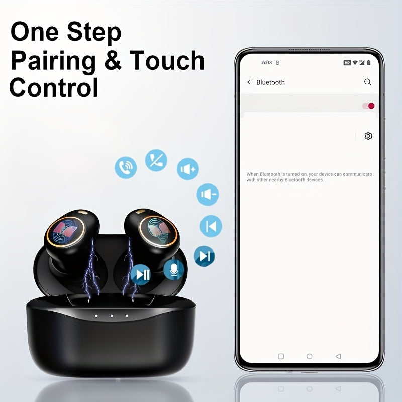 Monster Wireless Earbuds, Featuring True Wireless 5.3 Technology, Come with a Type-C Charging Case, Touch Controls, And Dual Noise-Cancelling Microphones. They Offer High-Fidelity Sound Quality And Are Lightweight And Comfortable