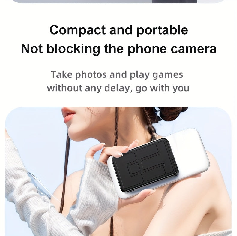 New 10000mAh Magnetic Wireless Power Bank 22.5W/PD20W Mobile Phone Portable Charger LED Battery Display Emergency Backup for Outdoor Travel Charging 3 Devices At The Same Time, Comes with A Stand for Use On The Plane