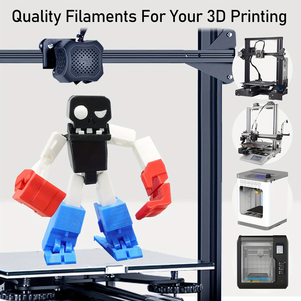 KELEIDI PETG Filament 3D Printing Consumables, High-Speed Printing High Precision Strong Toughness Neat Wiring, Suitable for Most FDM Printers, 1.75mm 1000 Grams (2.2 Pounds) 1kg