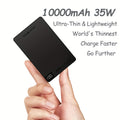 Compact 10000Mah Magnetic Wireless Fast Charging Power Bank, Featuring USB Type C 35W PD, USB 30W Qc 3.0 Fast Charging, Compatible with PPS, Designed for Magsafe Battery Pack