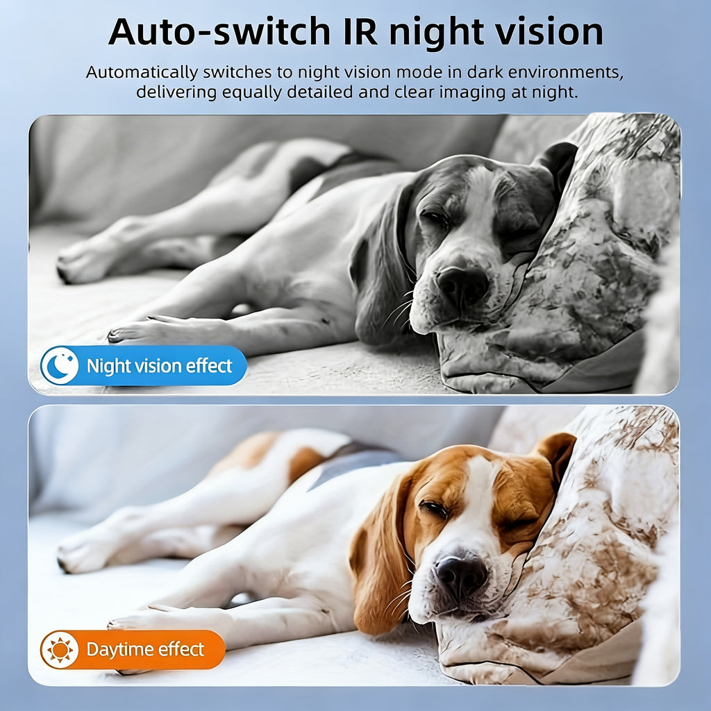 4pcs Wireless Surveillance Camera A9 with 150° Adjustable Rotation & Wide-Angle Lens - Night Vision & Motion Detection 2.4GHz WiFi APP Control Smart Security Camera for Home/Office/Pet/Baby Car Monitoring, Indoor Mini Compact Camera, Cloud/SD Storage