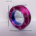 [Luminous PLA Filament] PLA 3D Printer Filament PLA Filament 1.75mm, Neatly Wound Luminous PLA 3D Printer Filament, Dimensional Accuracy +/- 0.02mm, 200G/ 0.44LB Fit Most FDM 3D Printers ( Glow Blue, Glow Green)
