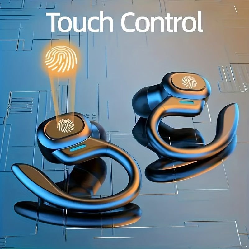 Wireless Earphones, Wireless 5.4, Condenser Microphone, LED Screen Charging Box, Compatible With Android/iOS, Automatic Pairing, Long-lasting Battery Life, Suitable For Sports, Games, Riding, Driving. -The Ideal Gift For Couples And Friends