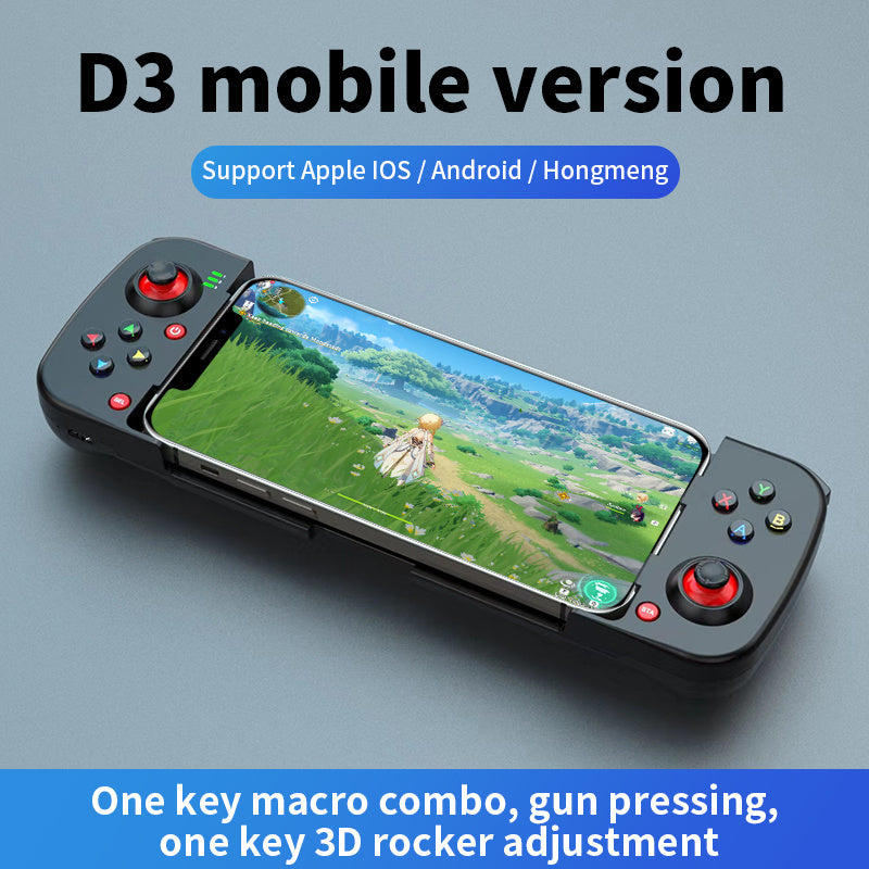 [For Android/Ios] D3 Gamepad D3 Mobile Phone Controller With Expandable Game Controller Support For Android/Ios/Hongmeng Mobile Game Controllers