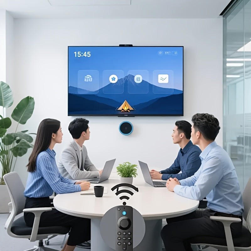 [Alexa Voice Remote 6.0] 4K HD Portable Smart TV Stick Remote Control, Compatible with Fire TV, Universal for Smart Home, Small And Easy to Use, Backlit Buttons, Ergonomic Design, Suitable for Home, Outdoor And Office Use.