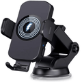 Ultra-Fast 15W RapidWireless Car Charger - Smart Auto Clamping Phone Mount for iPhone 15 14 13 12 11 Pro Max, Samsung Galaxy S23 S22 S21 - Hassle-Free, Seamless Compatibility