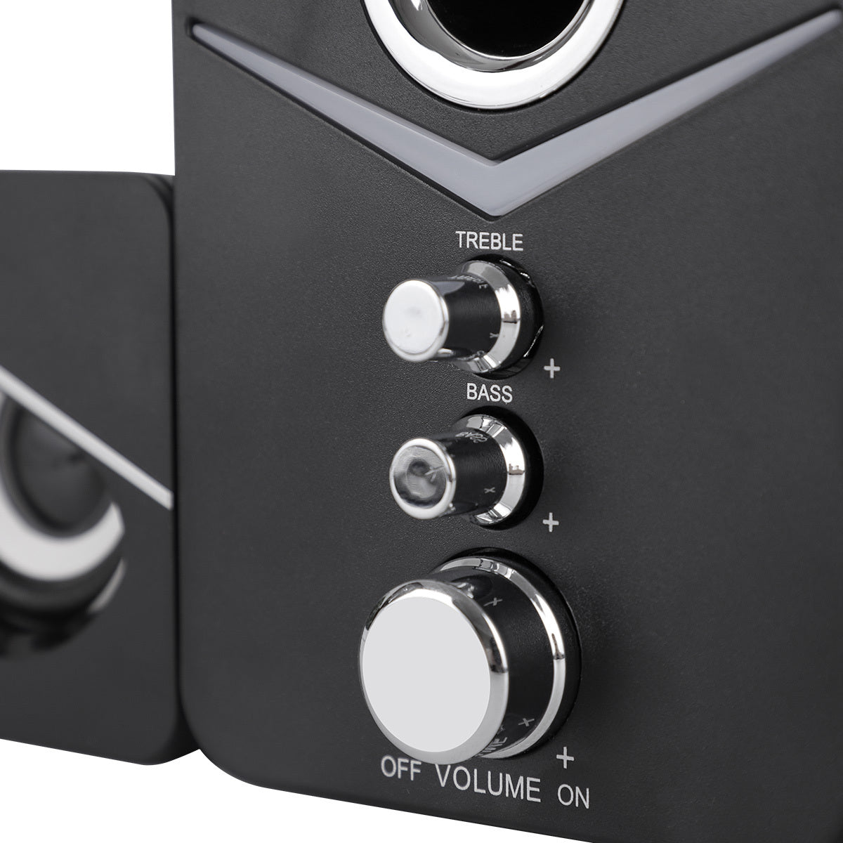 Computer Speakers, USB Powered Wired Desktop Laptop Desktop Audio System with 3" Subwoofer and Dual 2" Tweeter, 3.5mm Aux Audio Input Game Speaker