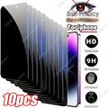 10pcs Full Coverage Privacy Protection Tempered Glass Screen Protector for iPhone 11/12/13/14/15/16/17 Pro Max | Privacy Shield Tempered Glass for iPhone 11/12/13/14/15/16 Plus/17 Air