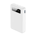 Portable Power Bank, Lightweight And Compact, 5000mAh/10000mAh, Mini Version with Built-in Cable, Can Charge 4 Devices Simultaneously with Type-C Input, LED Indicator Showing Remaining Capacity, Easy to Carry, Compact Charger with Built-in USB-C