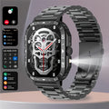 [Best Gift for Friends] Smartwatch with LED Lighting, Music Player, Stopwatch - Multi-Sport Mode, Best Gift for Friends, Supports Wireless Calls (Answer/Make/End) for Iphone And Android