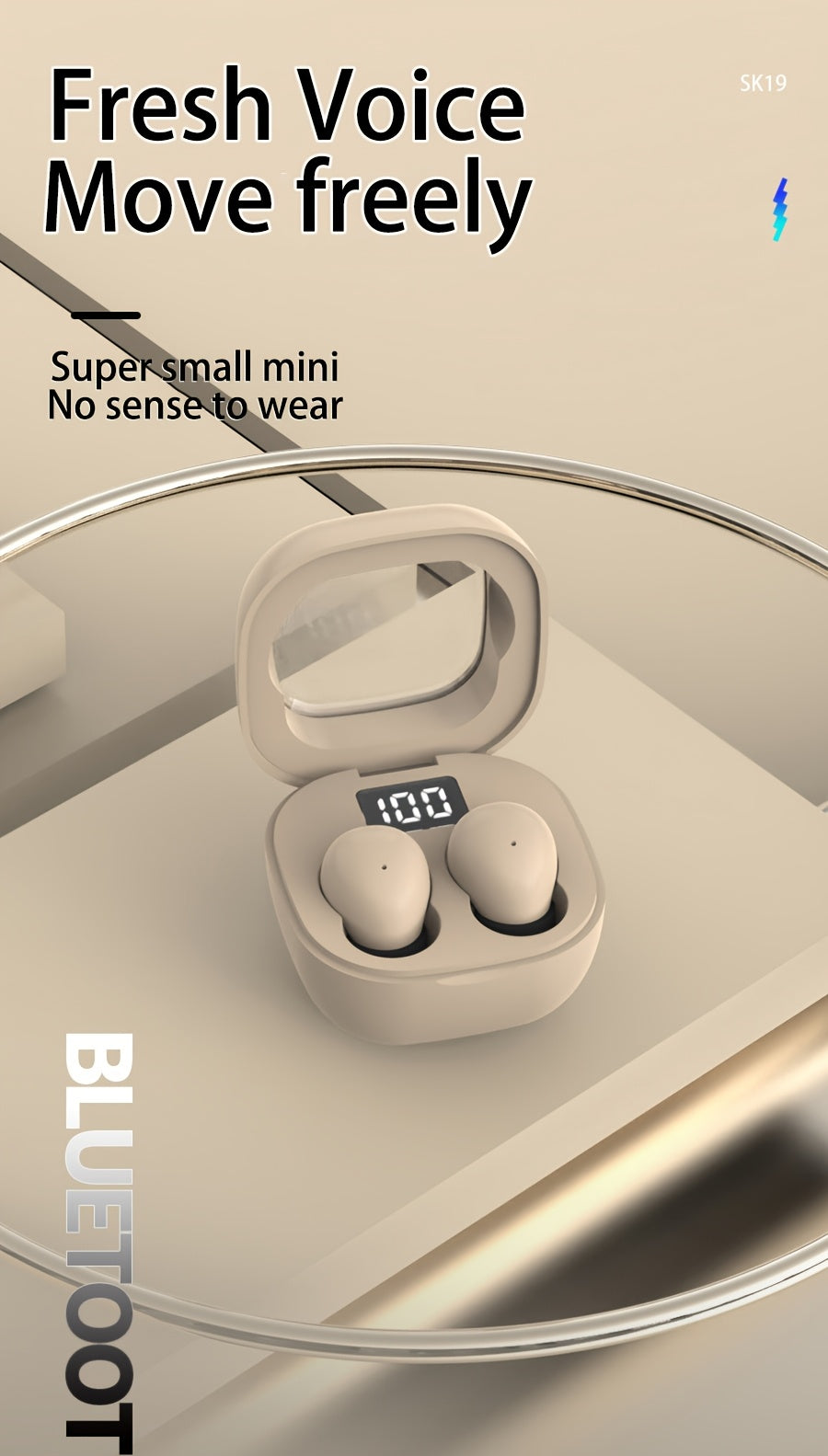 New Headphones, Mini Wireless Earbuds, Long Battery Life. Universal Phone Control, Comes With A Charging Case, Ultra-long Battery Life, Suitable For All