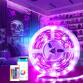 6.56FT 25FT 50FT 52FT 102FT 100FT 130FT 200FT 260FT Led Strip Lights, Led Strip Lights Music Sync Corlor Changing, Led Light Strip With Remote & App Control Rgb Strip, Led Lights For Room Dorm Home Classroom Ceiling Decor, Home Decor, Halloween