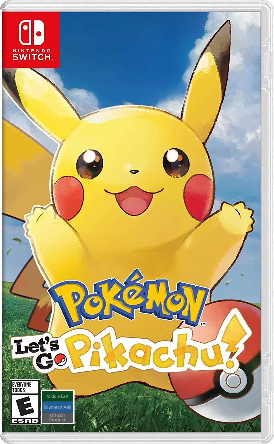 Pokemon: Let's Go, Pikachu! - Nintendo Switch (Cover - English) (US/AS)