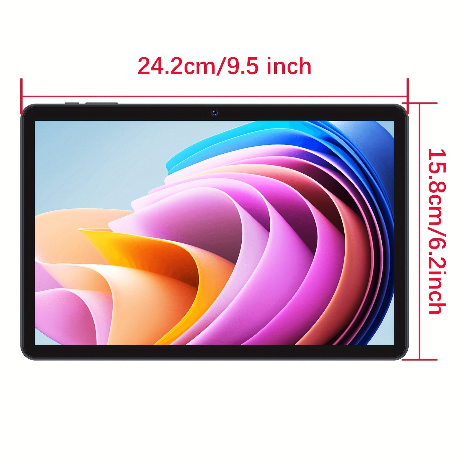 [Latest Android 14 Tablet] 2024 Latest Android 14 Tablet | 10-inch Octa-Core Tablet with 10GB (4+6) RAM, 64GB ROM, 1TB TF Expansion, Case, Powerless Stylus, Keyboard, 5G Dual-Band WIFI, 5MP+8MP Camera