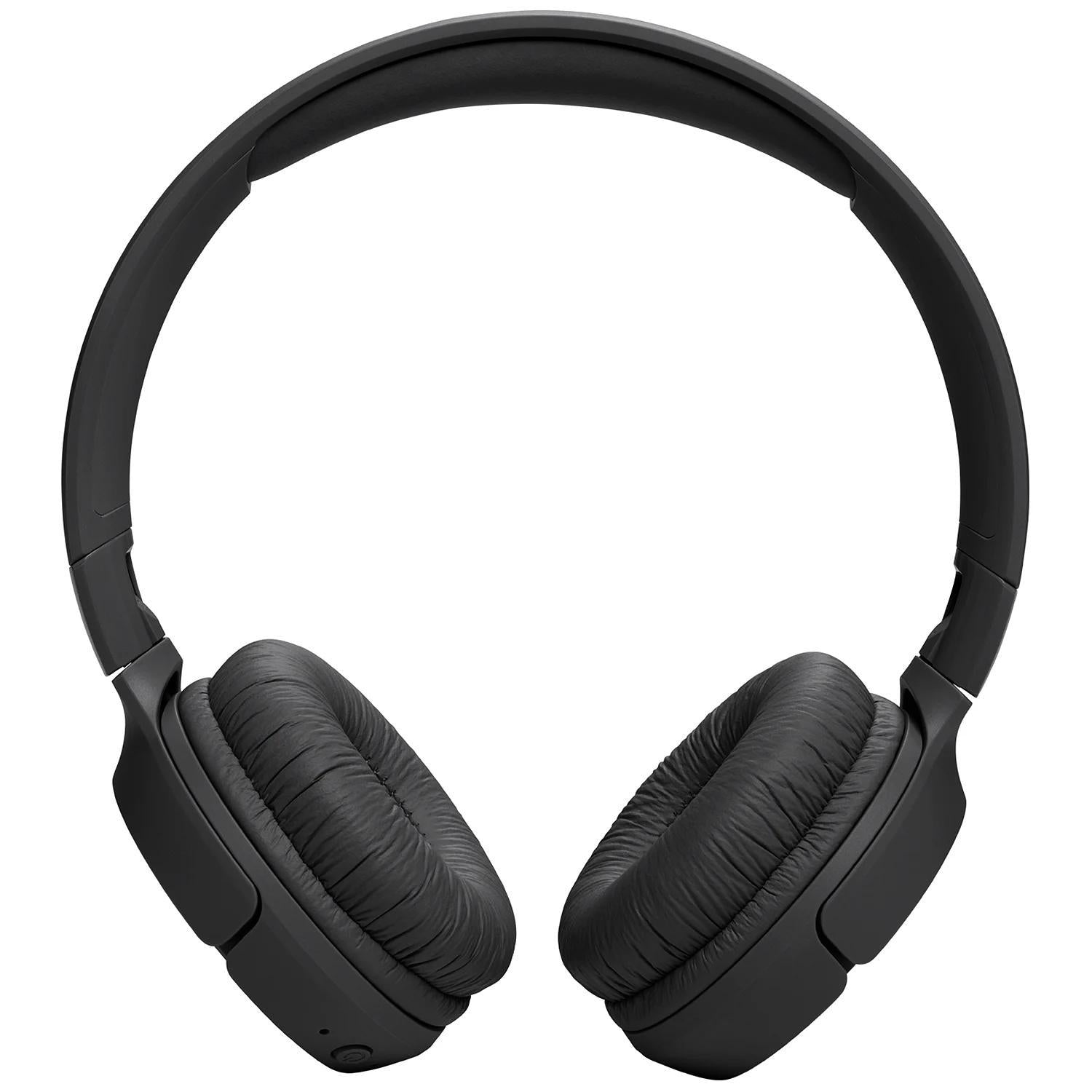 JBL Tune 525BT Wireless Earphones, Bluetooth In-Ear Headphones with Pure Bass Sound, Lightweight Neckband Design, Built-In Microphone, Hands-Free Calls, Long Battery Life – Black,