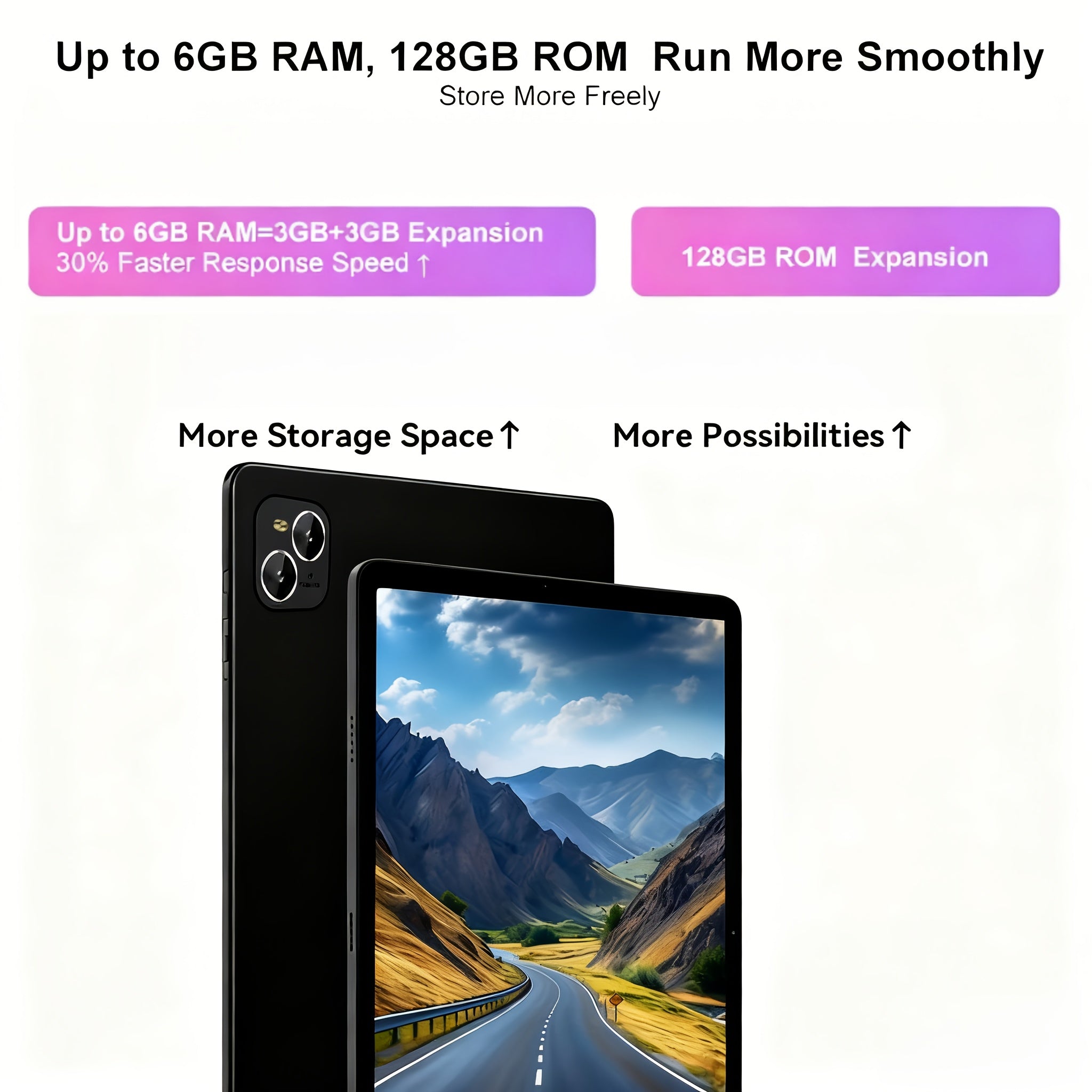 CRELANDER 10.1 Inch Tablet with Android 13, Featuring 6GB (3G+3G) RAM, 128GB Storage, Dual-Band Wifi (2.4G/5G), a 10.1" IPS Screen, Dual 4G SIM Support, Type-C Connectivity, And 5MP+13MP Cameras, Along with a Mouse, Stylus, And Keyboard, Tablet