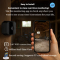 Halloween Special Offer!  Wireless Surveillance Camera - Full-Color Night Vision, Two-Way Voice Call, Motion Detection, Built-in AP Hotspot, Internet-Free Viewing, Real-Time Monitoring for Home, Family, And Pet Safety