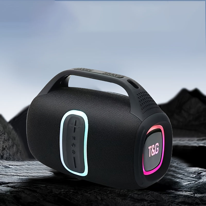 TG674 30W Large Speaker, Outdoor Portable Subwoofer Speaker, Wireless Speakers with Handle, IPX4, Dual Pairing, 3600mAh Battery, Booming Bass. Fro Halloween
