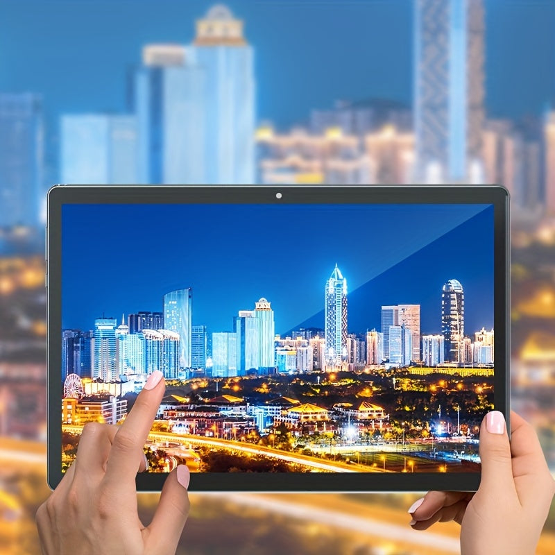 2025 New Android 13.0, 10-inch Android Tablet, 4+64GB Storage, Support for Storage Expansion Up to 512GB, Tablet, IPS HD Touch Screen, with GPS, WIFI, 6000mAh Battery, with Screen Protector