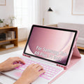 Compatible for Samsung for Samsung Galaxy Tab A9 Plus 11 Inch (SM-X210/X215/X216/X218) Tablet Case with Detachable USB-C Keyboard - Magnetic Cover, Pen Slot, External Input, Compatible for iPad Air & MacOS Accessory