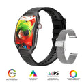 Valentine's Day Gift - [New Technology]2.01" Curved Screen Smartwatch - Wireless 5.3 HD Calling, Built-in Mini Games, Voice Assistant, 100+ Sports Modes, Full Touch Fitness Tracker, Classic Design with Magnetic Charging And Deployable Buckle